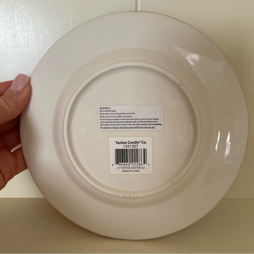 Yankee Candle Vintage Easter Plate - Picture 6 of 7